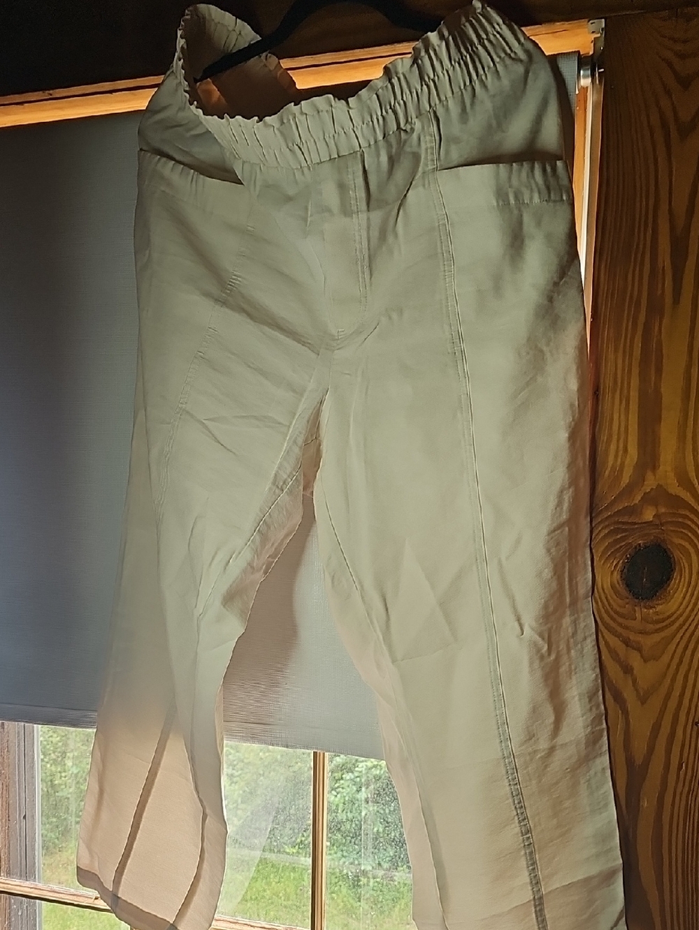 a new day Cream Elastic-Waist Chinos